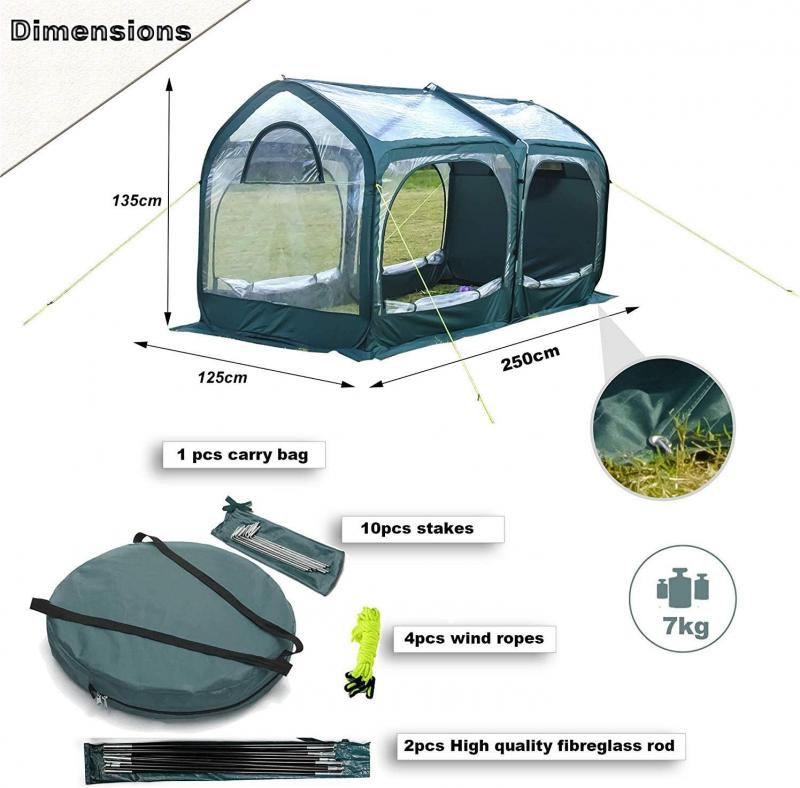 Pop Up Greenhouse Cover